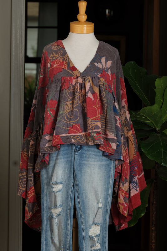 v neck
top
silk top
red
purple
one size 0-22
one size
gold dust crop top
chateau bel age