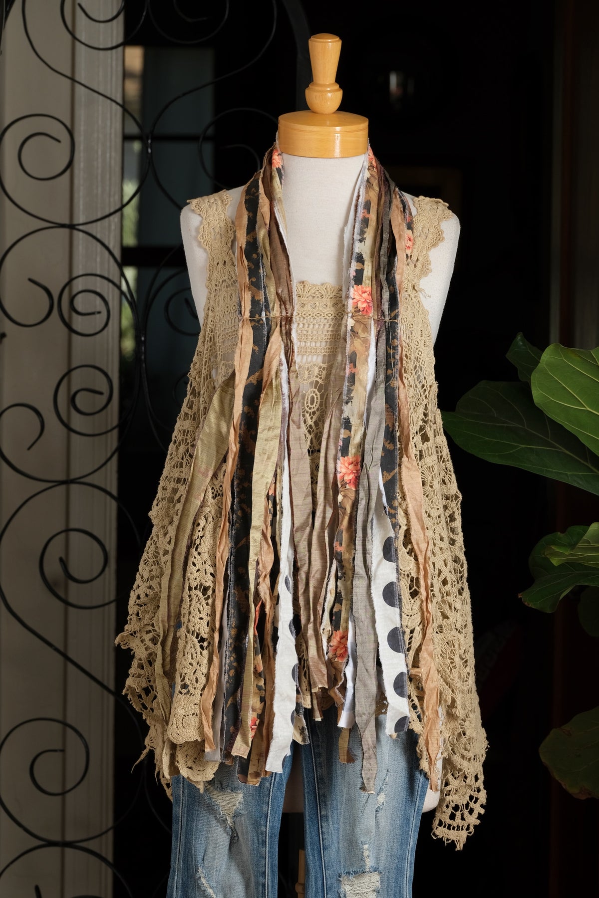 Rag Time Scarf in On The Dot – Chateau Bel Age Boutique