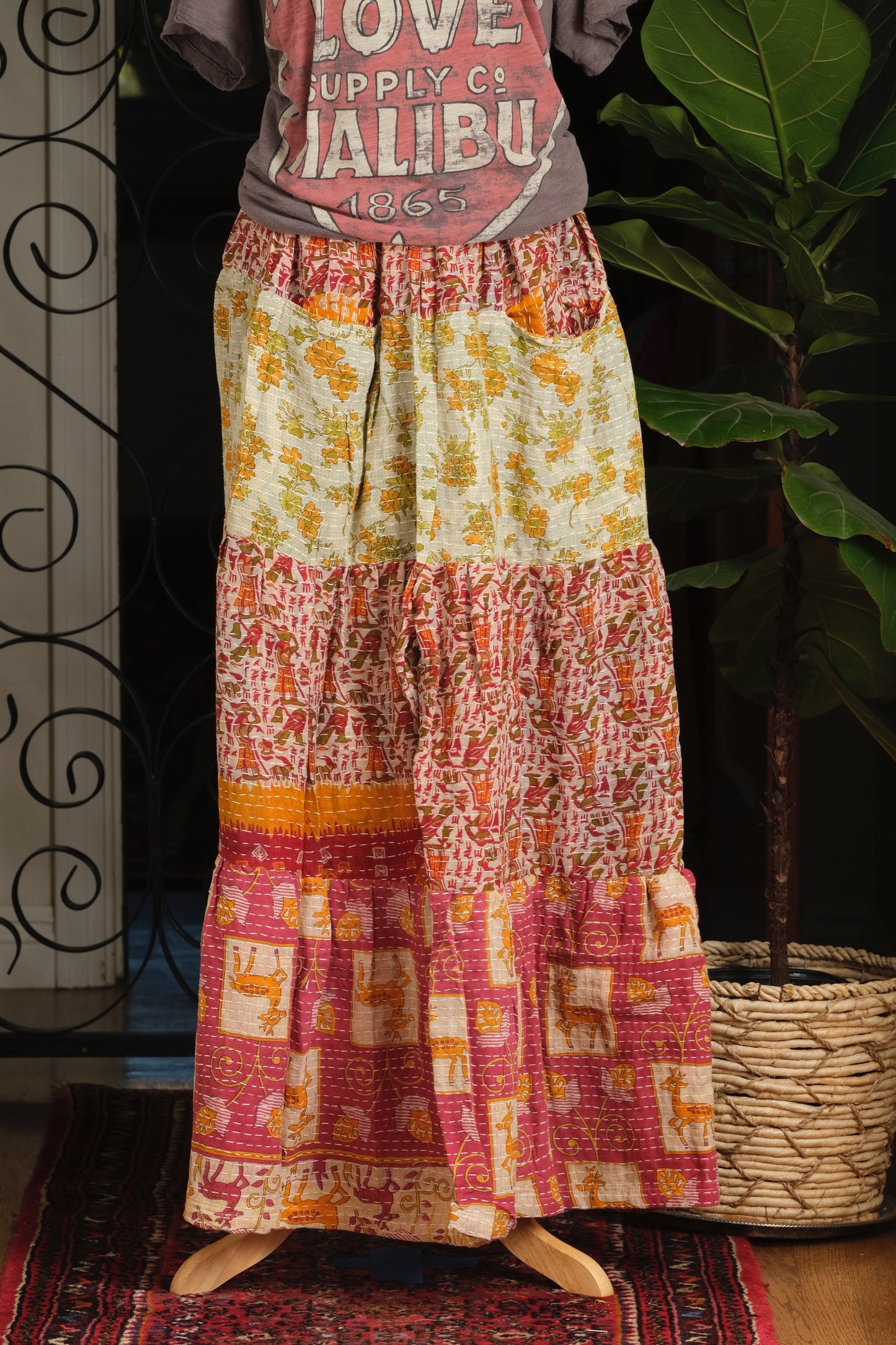 Pocket Pant in Orange Deer