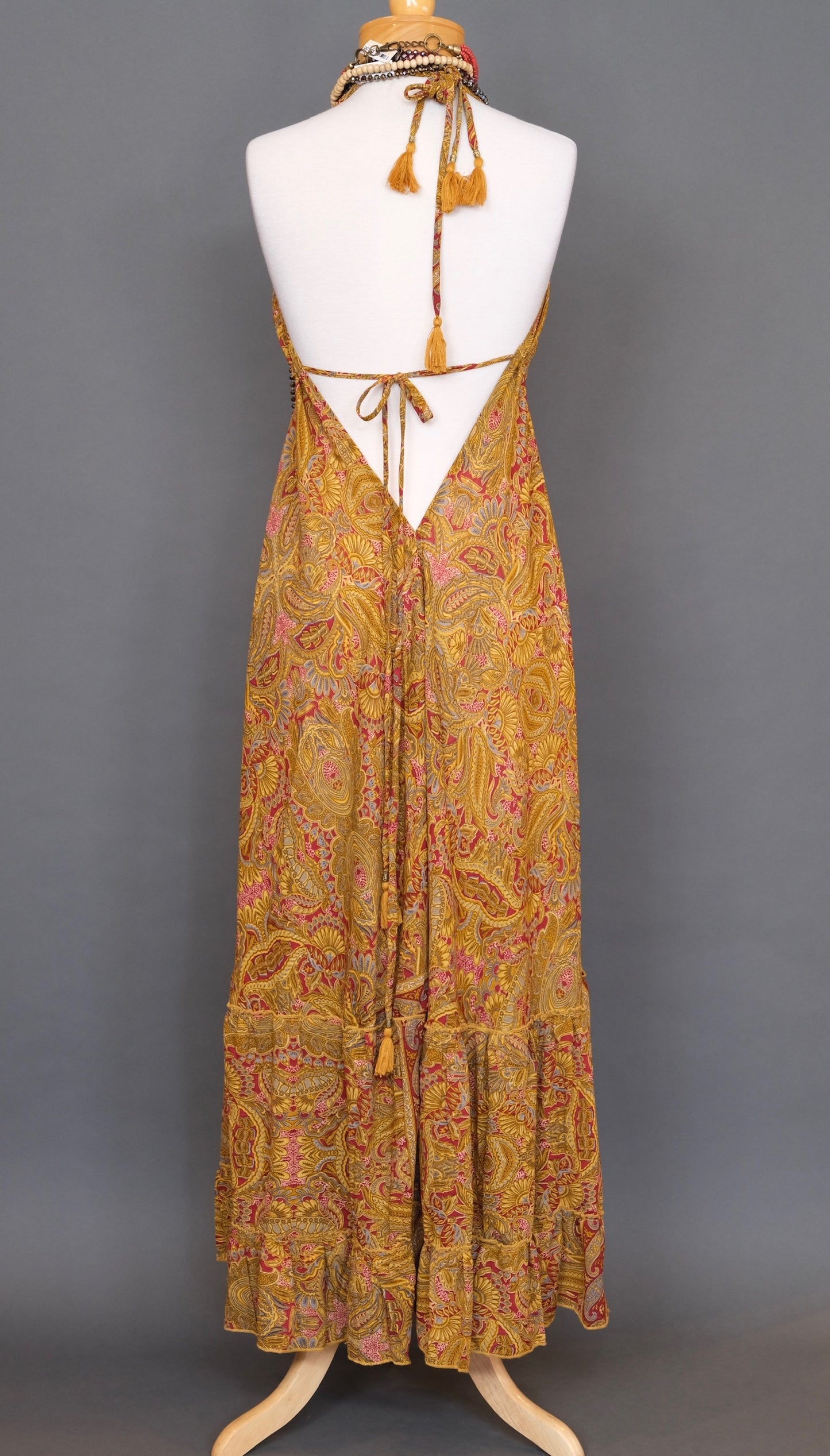 Moon Dance Halter in Golden Paisley