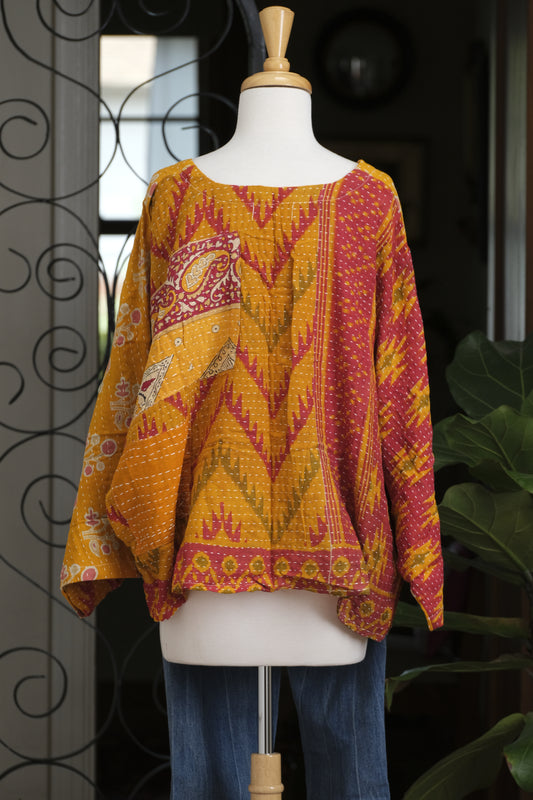 Butterfly Top in Pink Boba