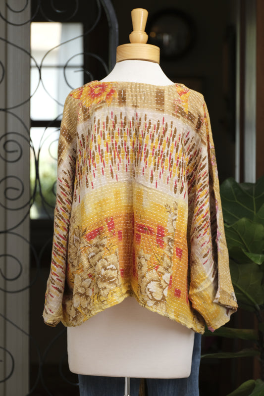 Butterfly Top in Pink Goat