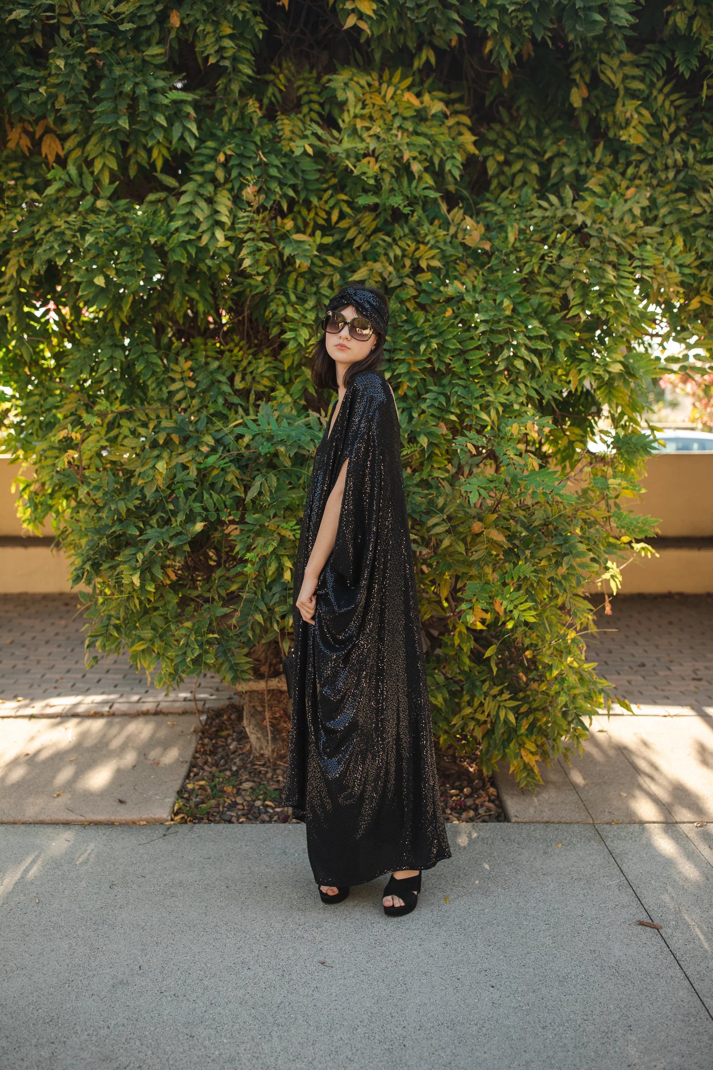 Disco Nights Sequin Caftan by Jennafer Grace