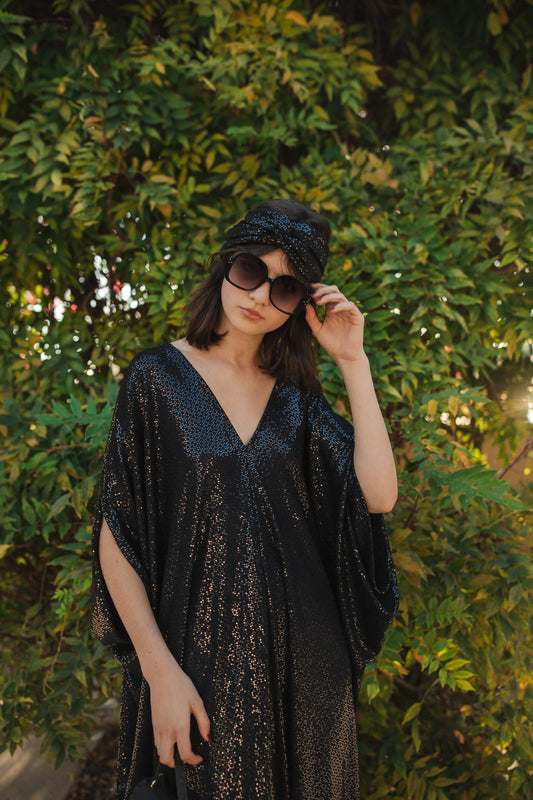 Disco Nights Sequin Caftan by Jennafer Grace