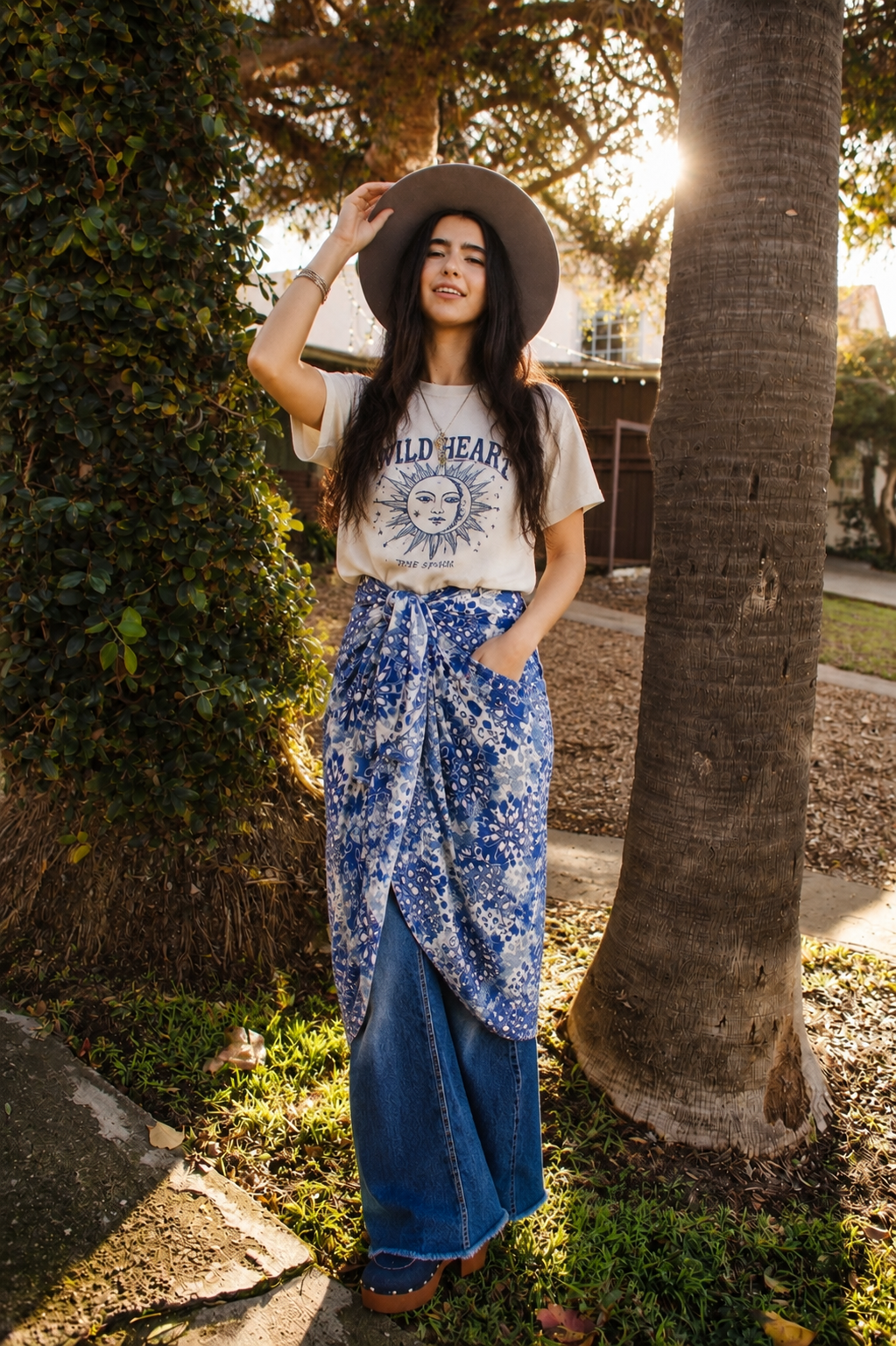 Blue Moon Boheme Sarong