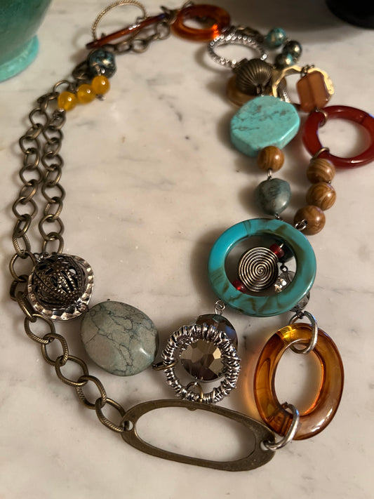 Rope Necklace in Mix It Up