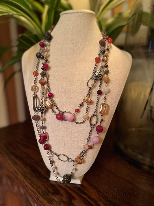 La Rosa Layering Chain Necklace