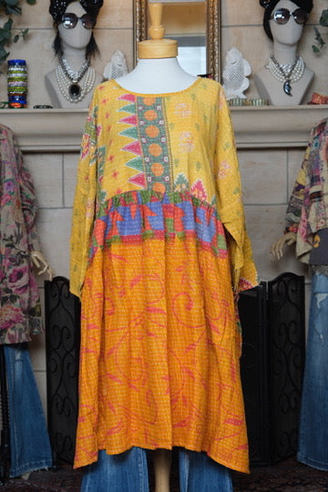 Midi Dress in Adorned Pony