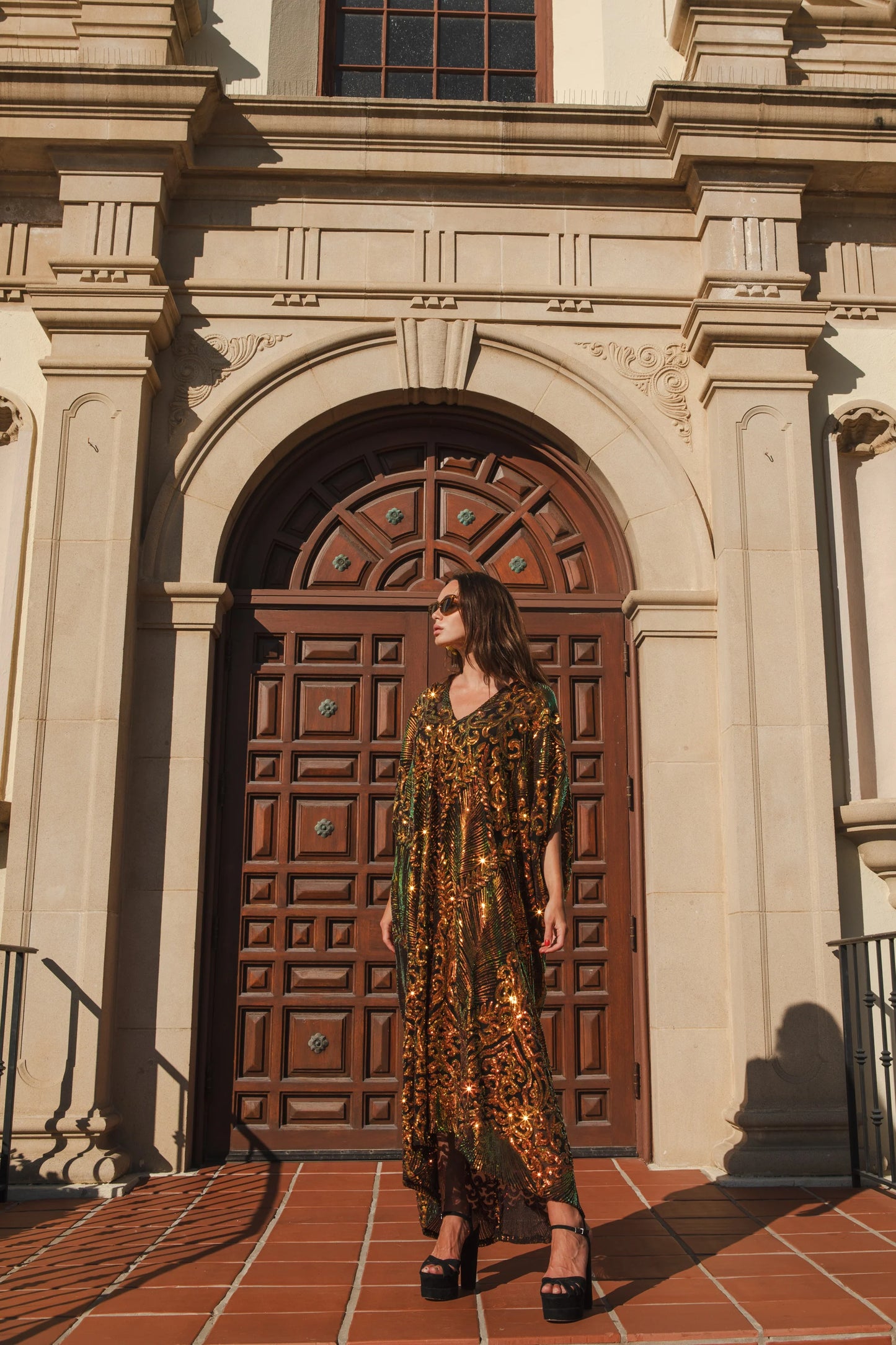 Eden Caftan Kaftan Dress by Jennafer Grace