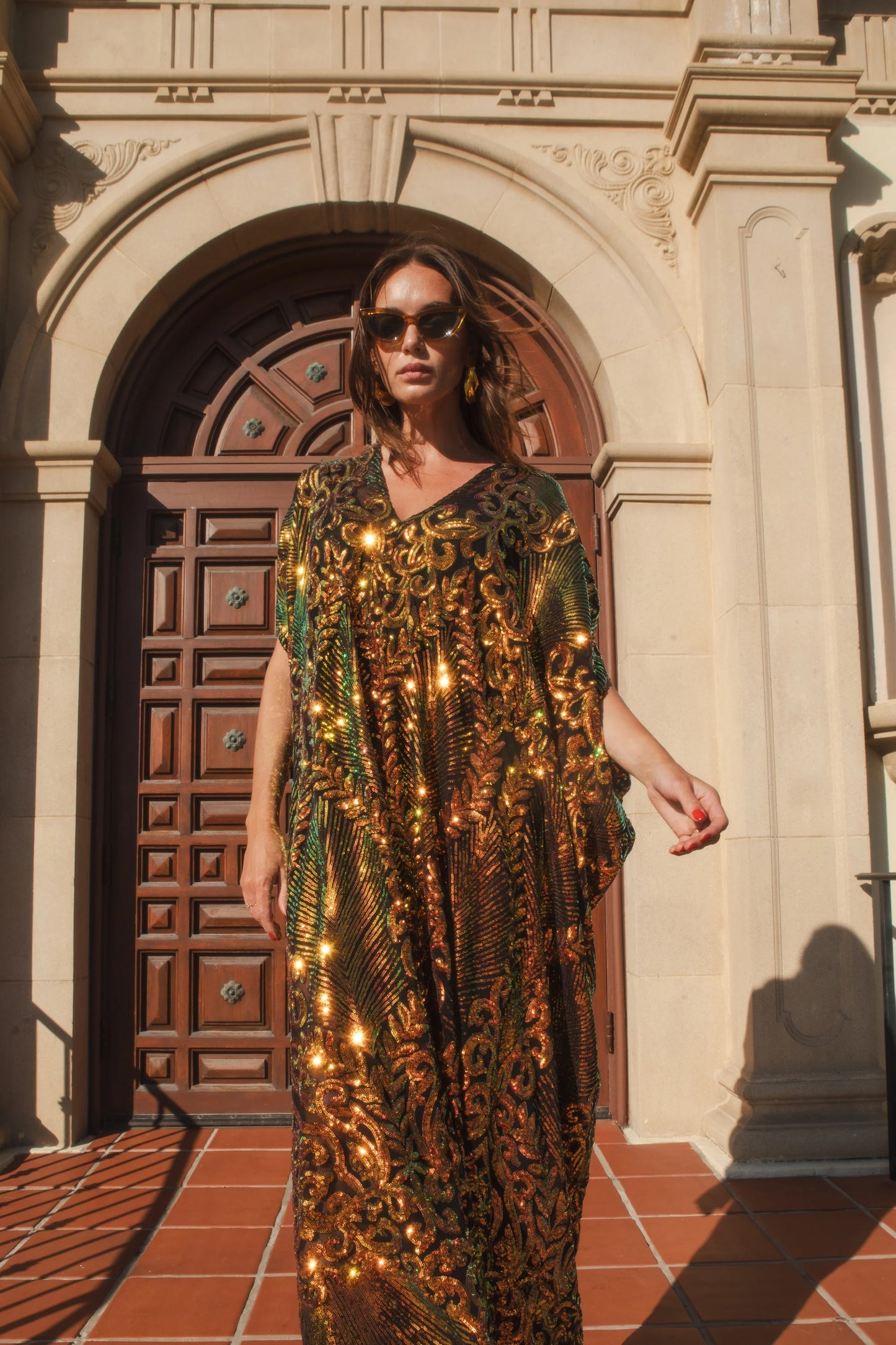 Eden Caftan Kaftan Dress by Jennafer Grace