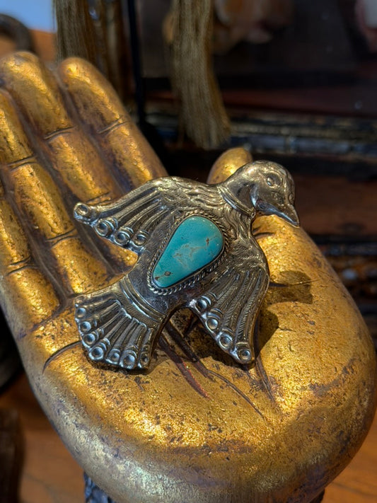Bird Turquoise Ring 1726