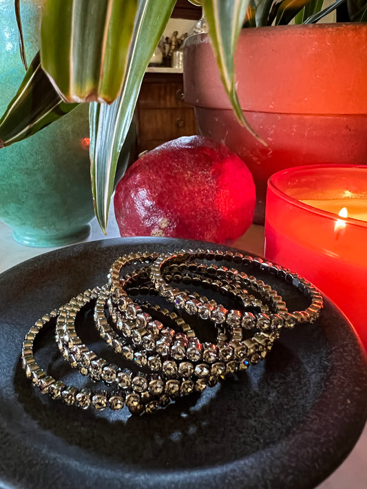 Dream On Bracelet in grey silver