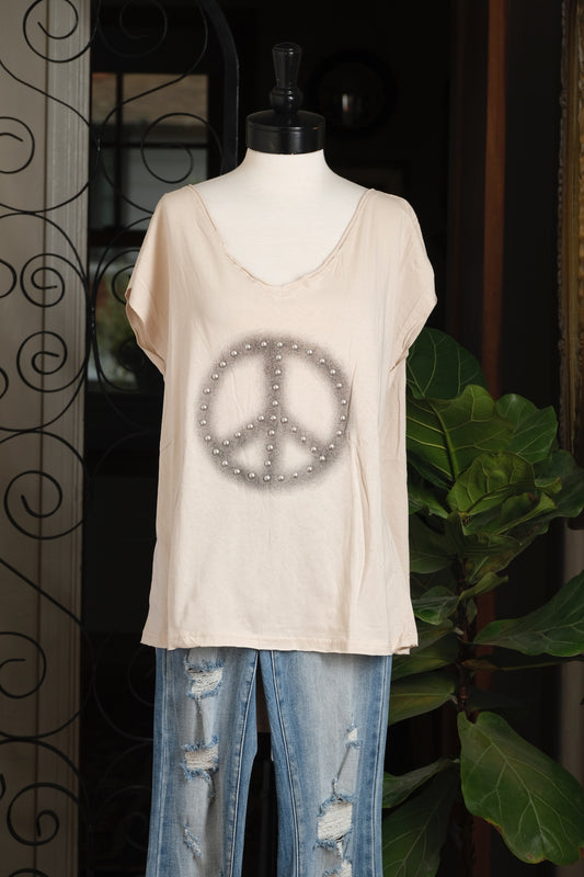 Seek Peace T in Natural