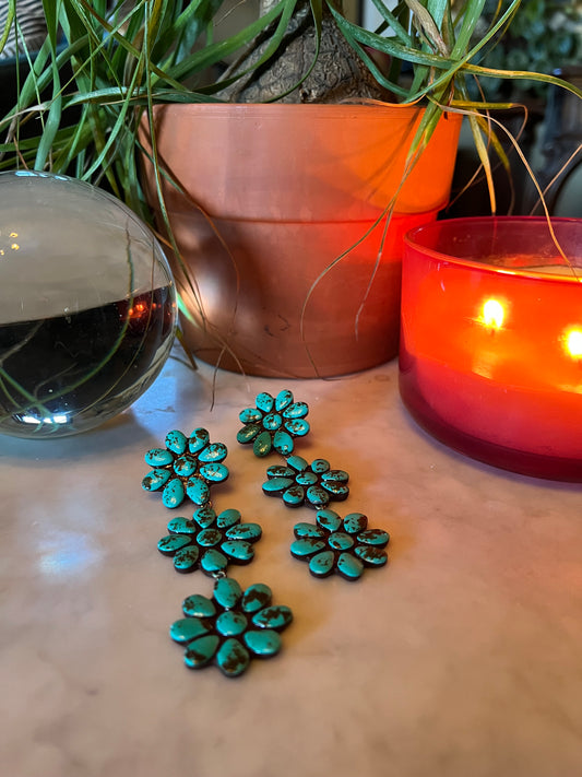 Pueblo flower Earring