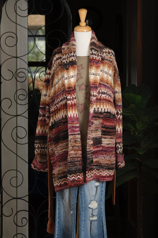 Lauren Cardigan in Sunset