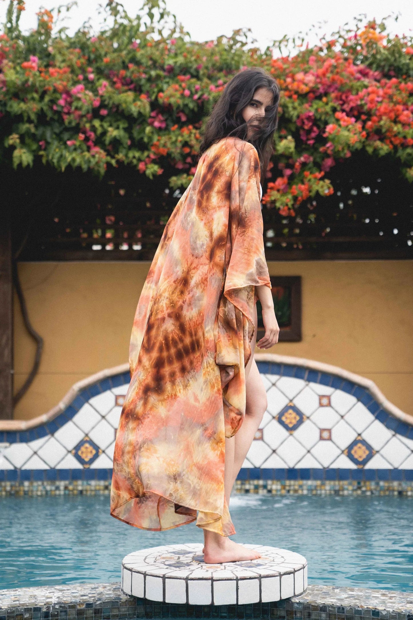 Fire Signs Kimono by Jennafer Grace