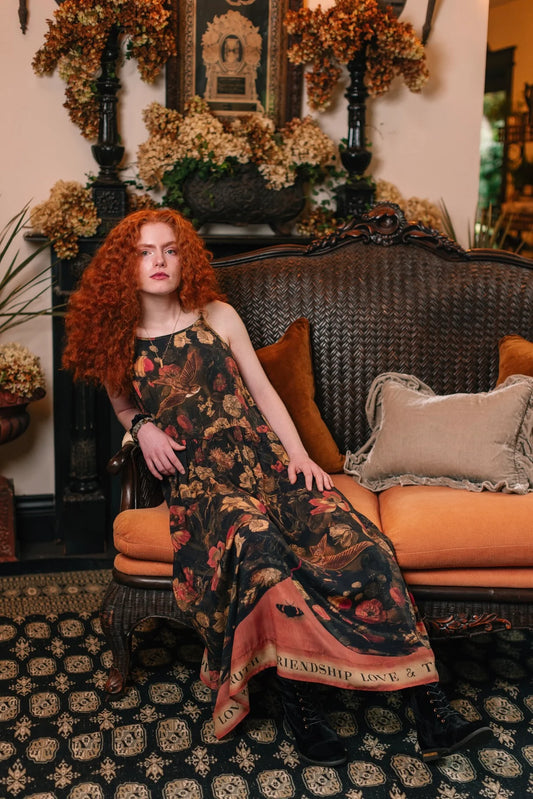 Heart of Gold Boheme Slip Dress