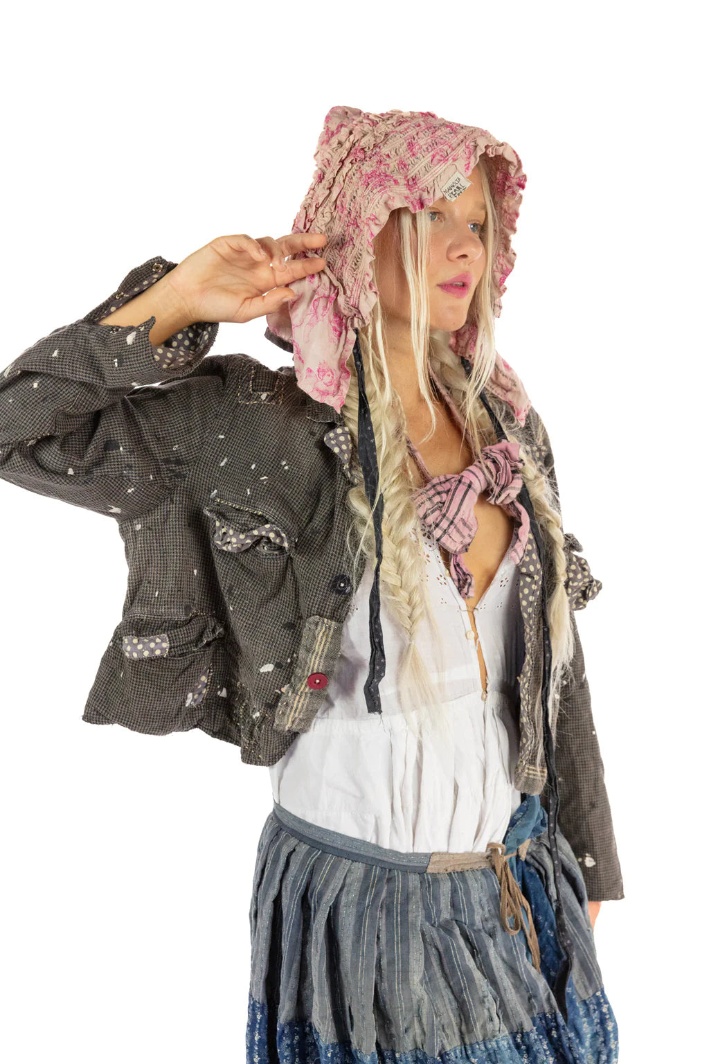 Kelly Cropped Coat in Andy 691 by Magnolia Pearl