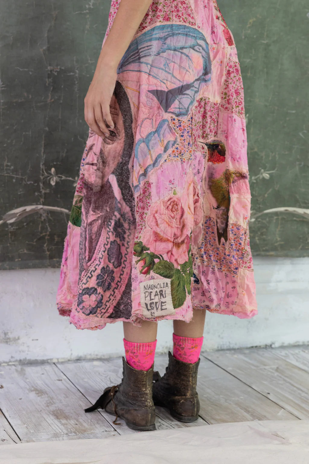 Patchwork Sascha Wrap Skirt by Magnolia Pearl