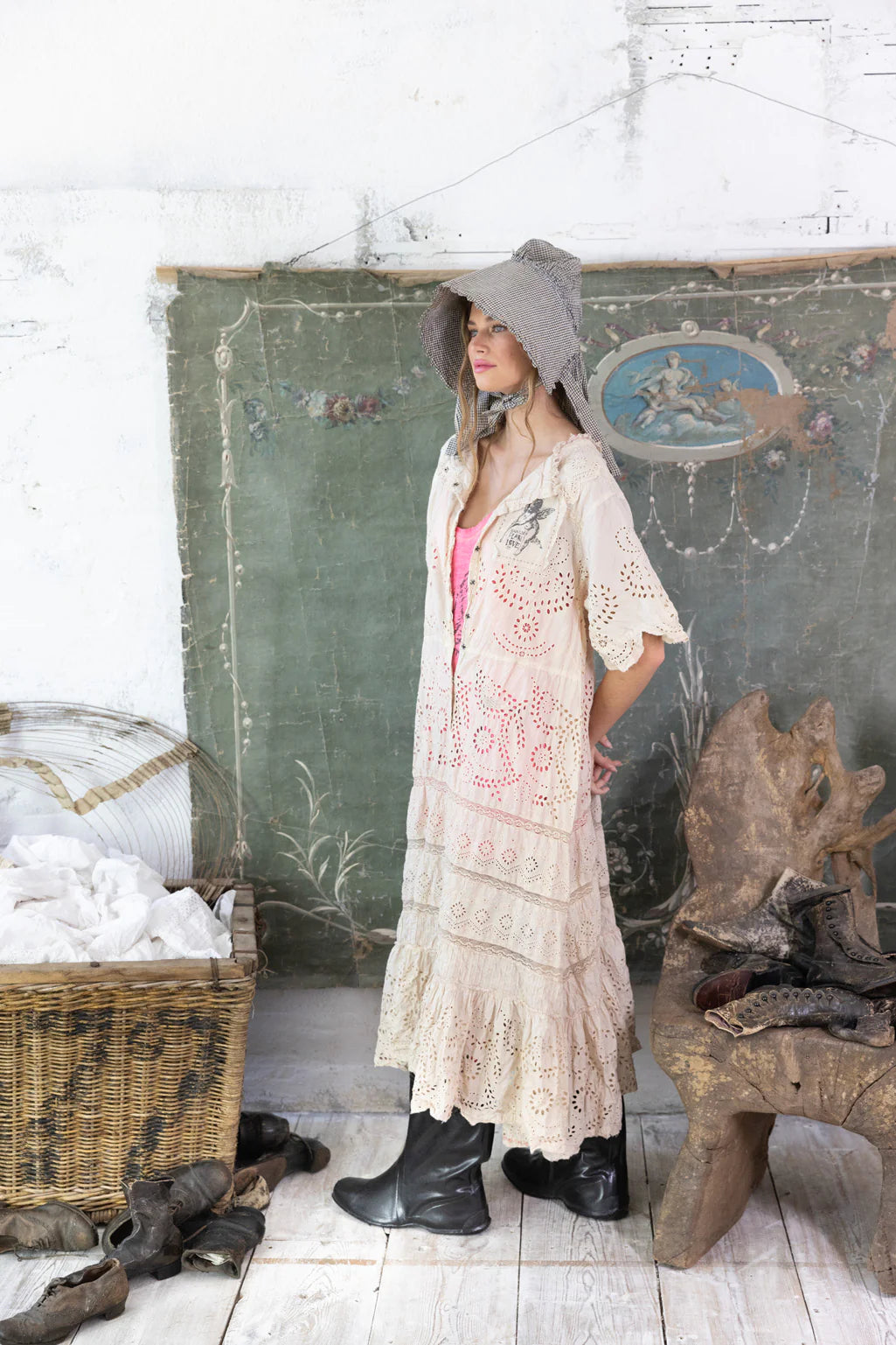 Eyelet Heeren Dress by Magnolia Pearl