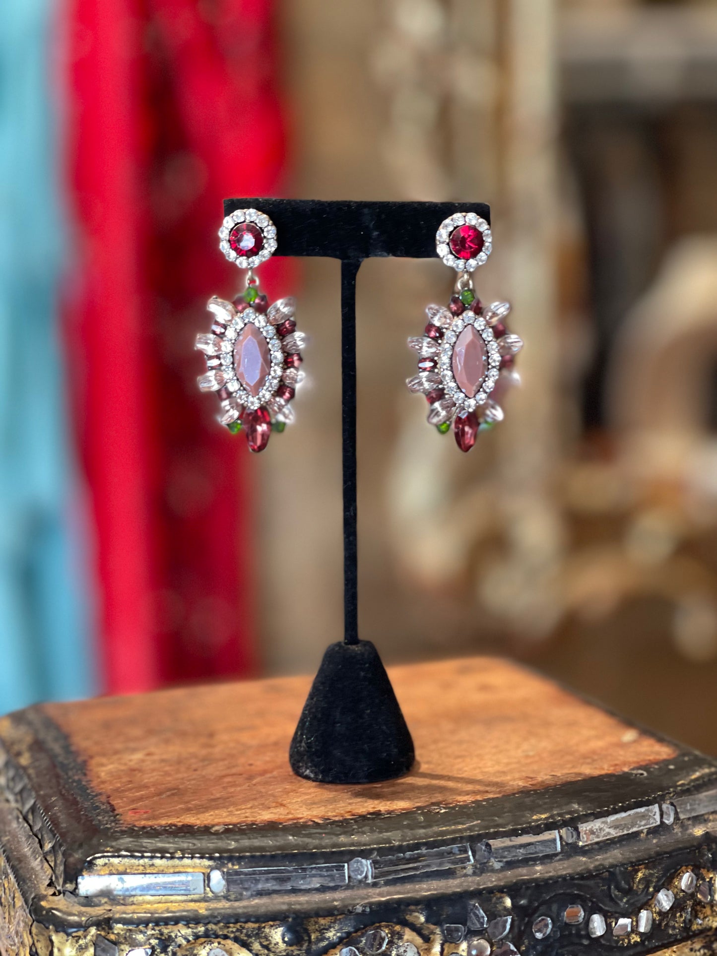 Gypsy Garnet Earrings