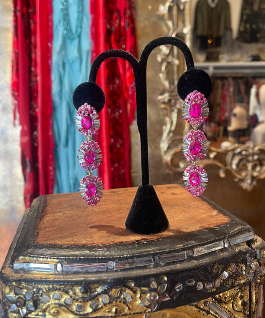 Pink Riviera Earrings