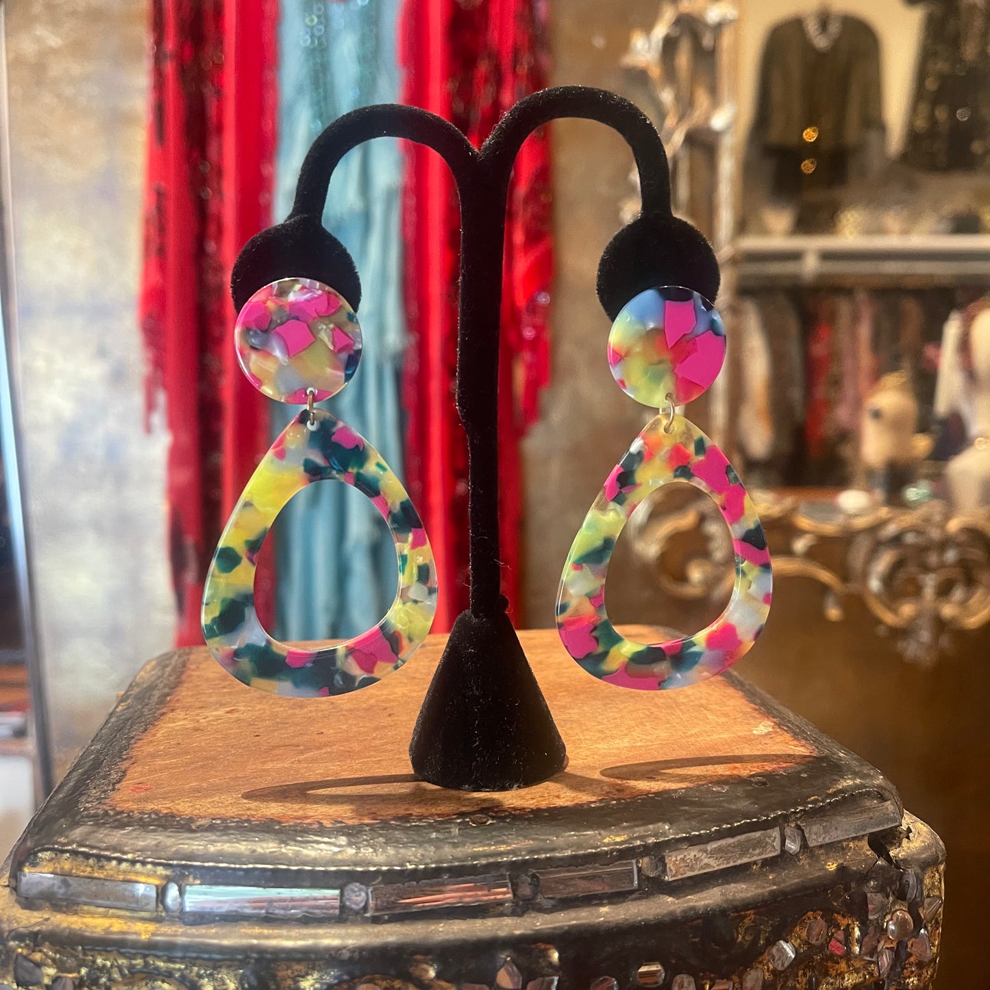 Confetti Drop Earrings