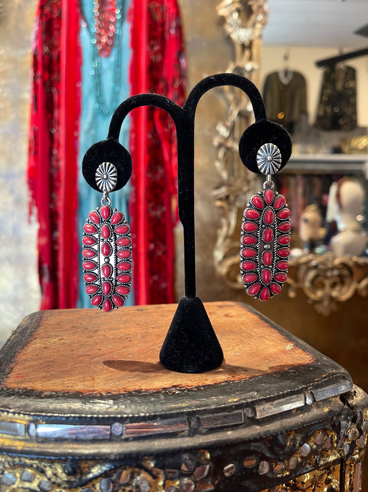Desert Roja Earrings