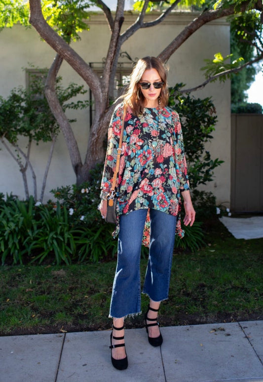 Bel Age Top in  Poppy by Jennafer Grace