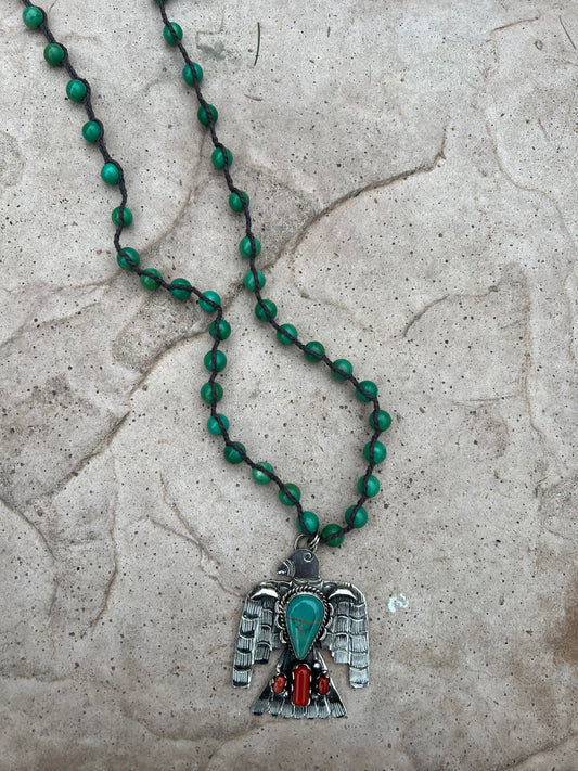 Thunderbird Turquoise 1040 Necklace