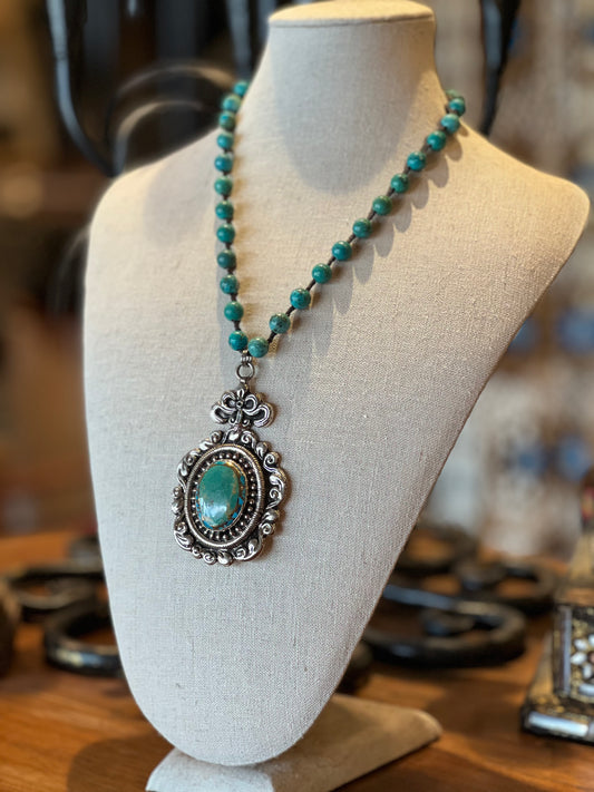 Romantic Turquiose Pendant 1060