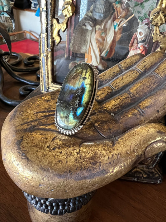 Labradorite Ring