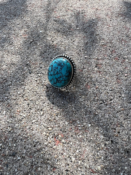 Oval Turquoise Ring