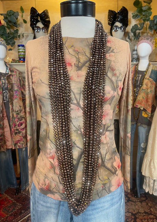 Crystal Strand in Espresso