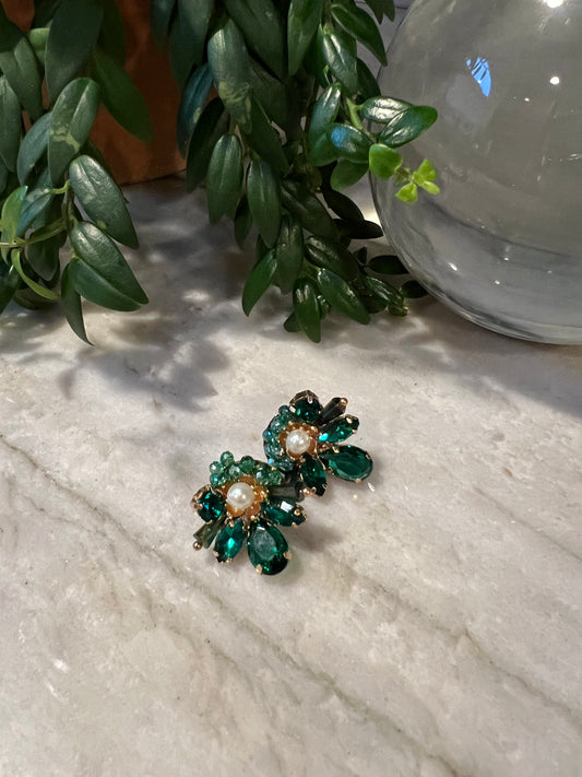 Dream Earring in Emerald