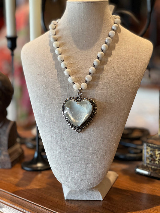 Magnificent Heart 1297, 1298 Necklace