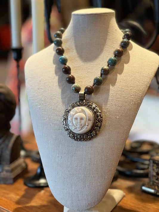 Moon and Sun 1315, 1316 Necklace