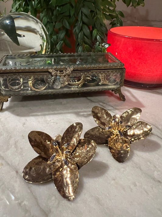 Midas Flower Earring