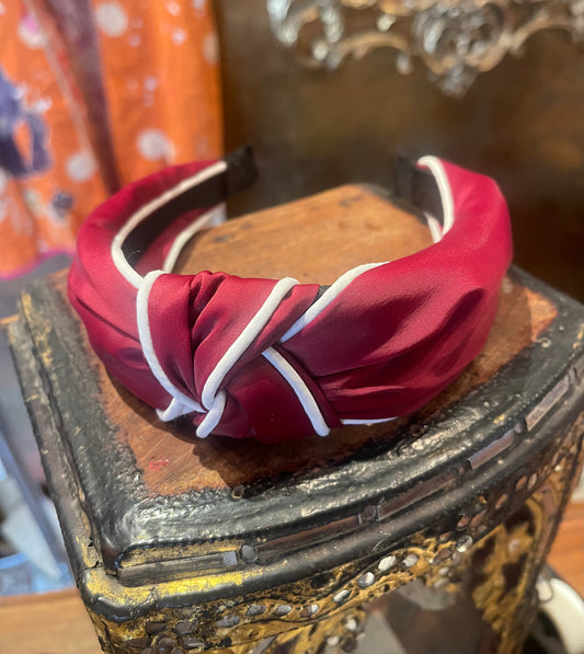 Merlot Stripe Headband