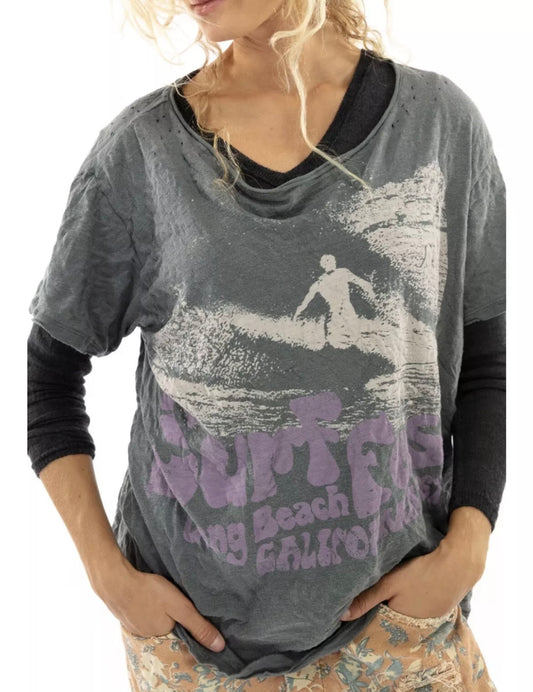 Surf Fest Tee Top 1082 Ozzy Rain by Magnolia Pearl