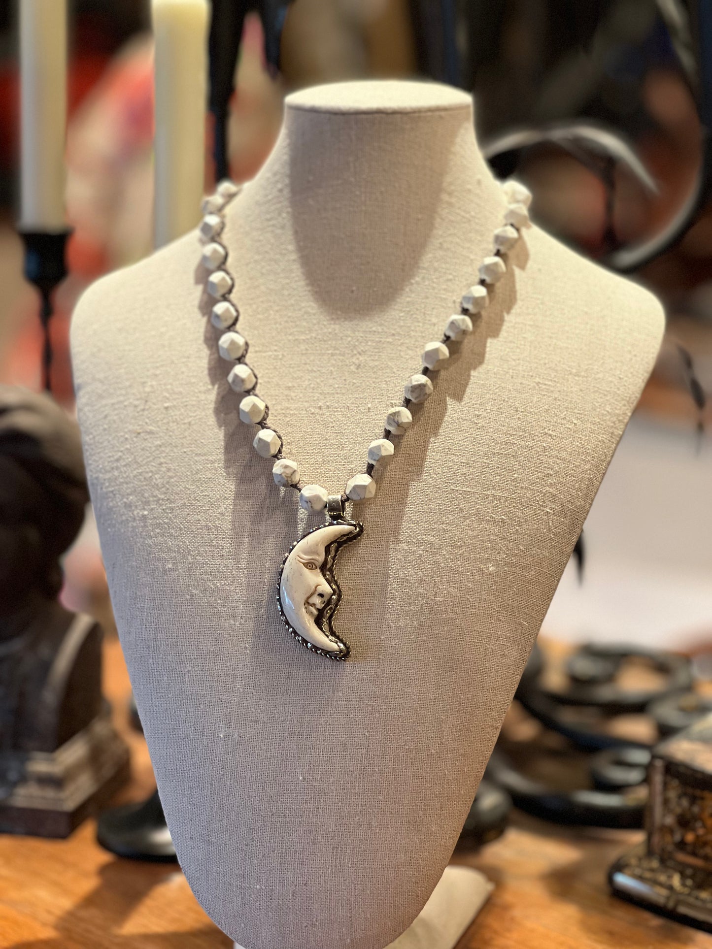 Petite Crescent Moon 1327 Necklace