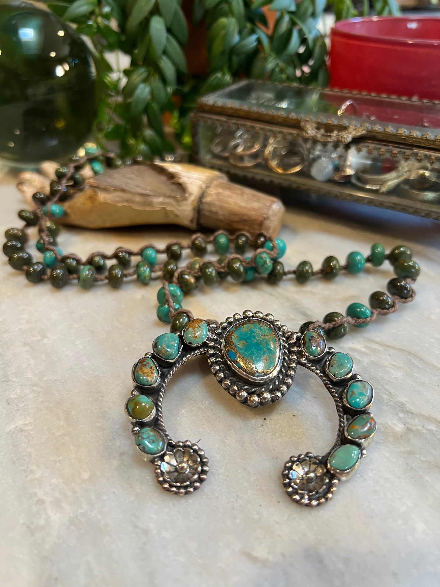 Petite Squash Blossom 1340 Necklace