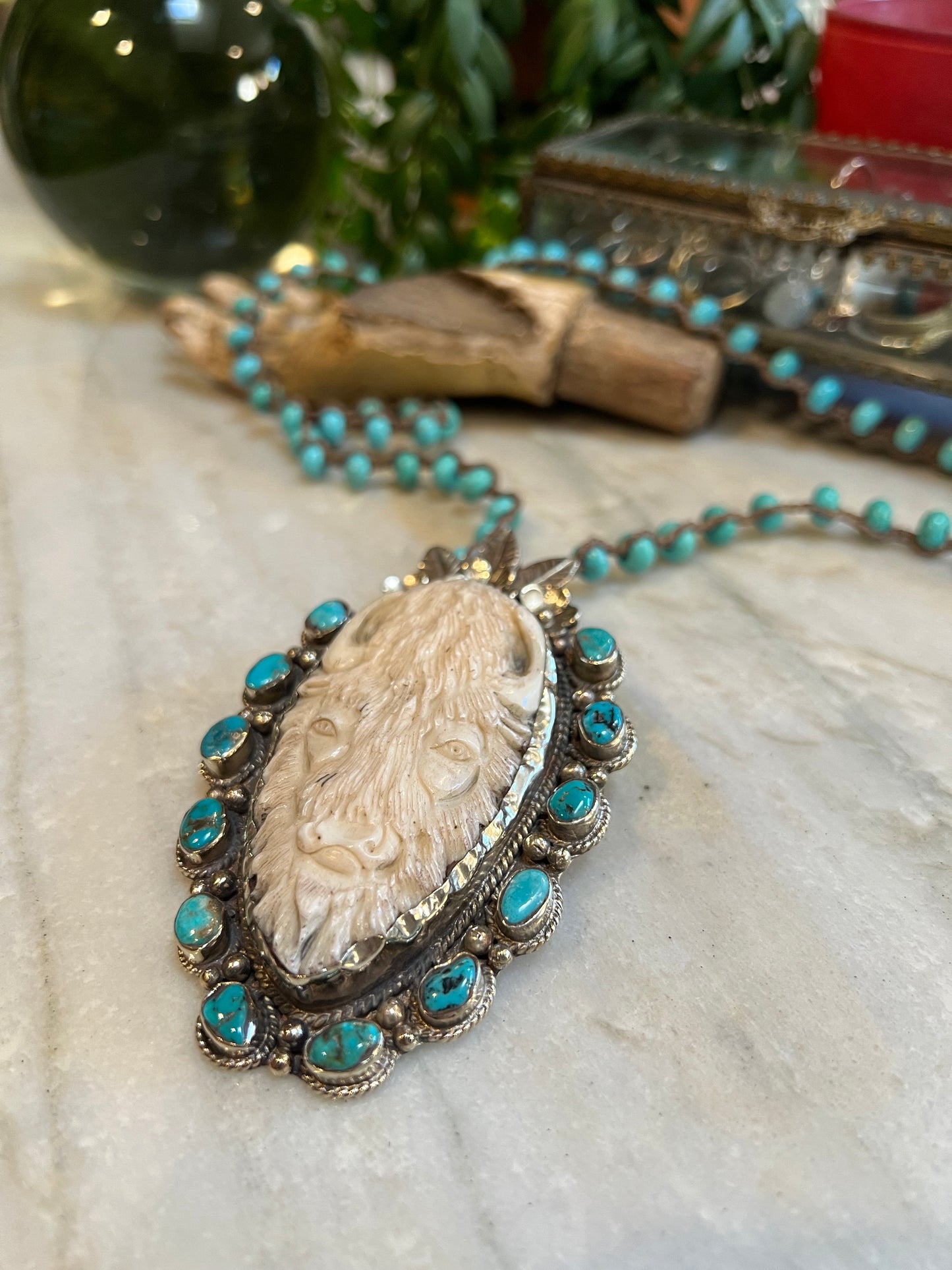 Buffalo Necklace 1343