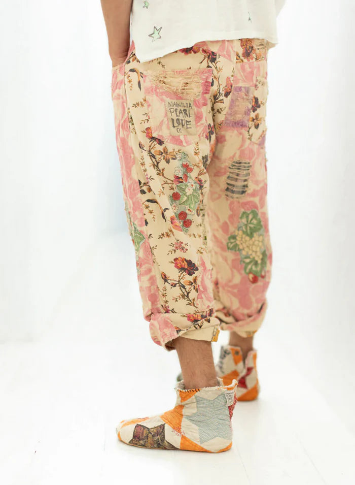 Floral Miner Denims in Strawberry Patch by Magnolia Pearl