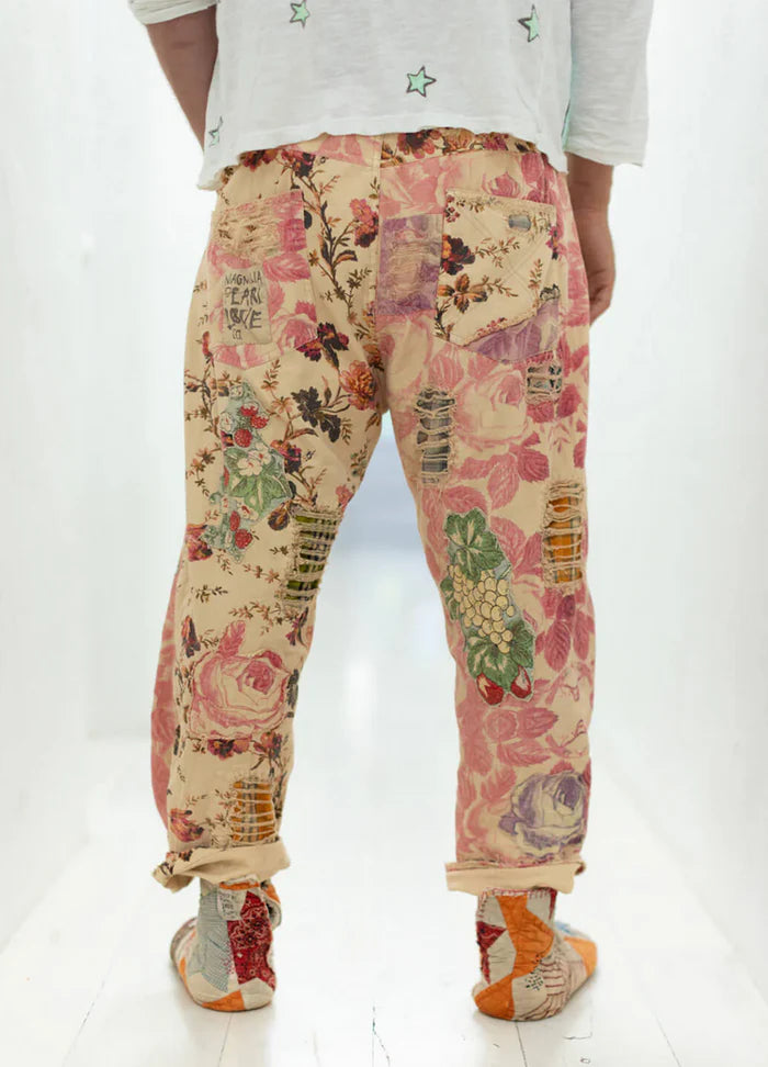 Floral Miner Denims 522 in Strawberry Patch by MP