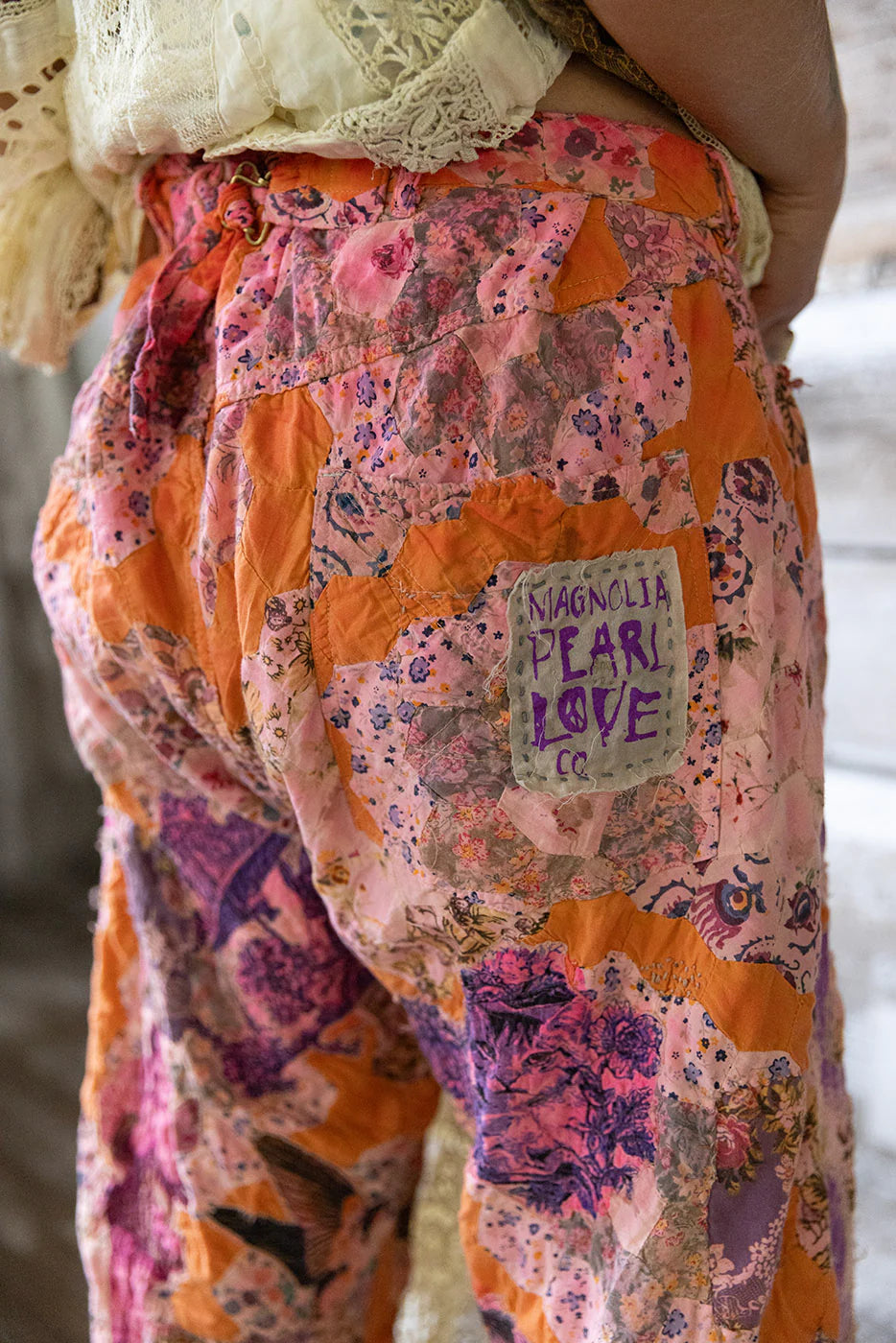 Quilt Nature Love Miner Pants in Azalea by Magnolia Pearl