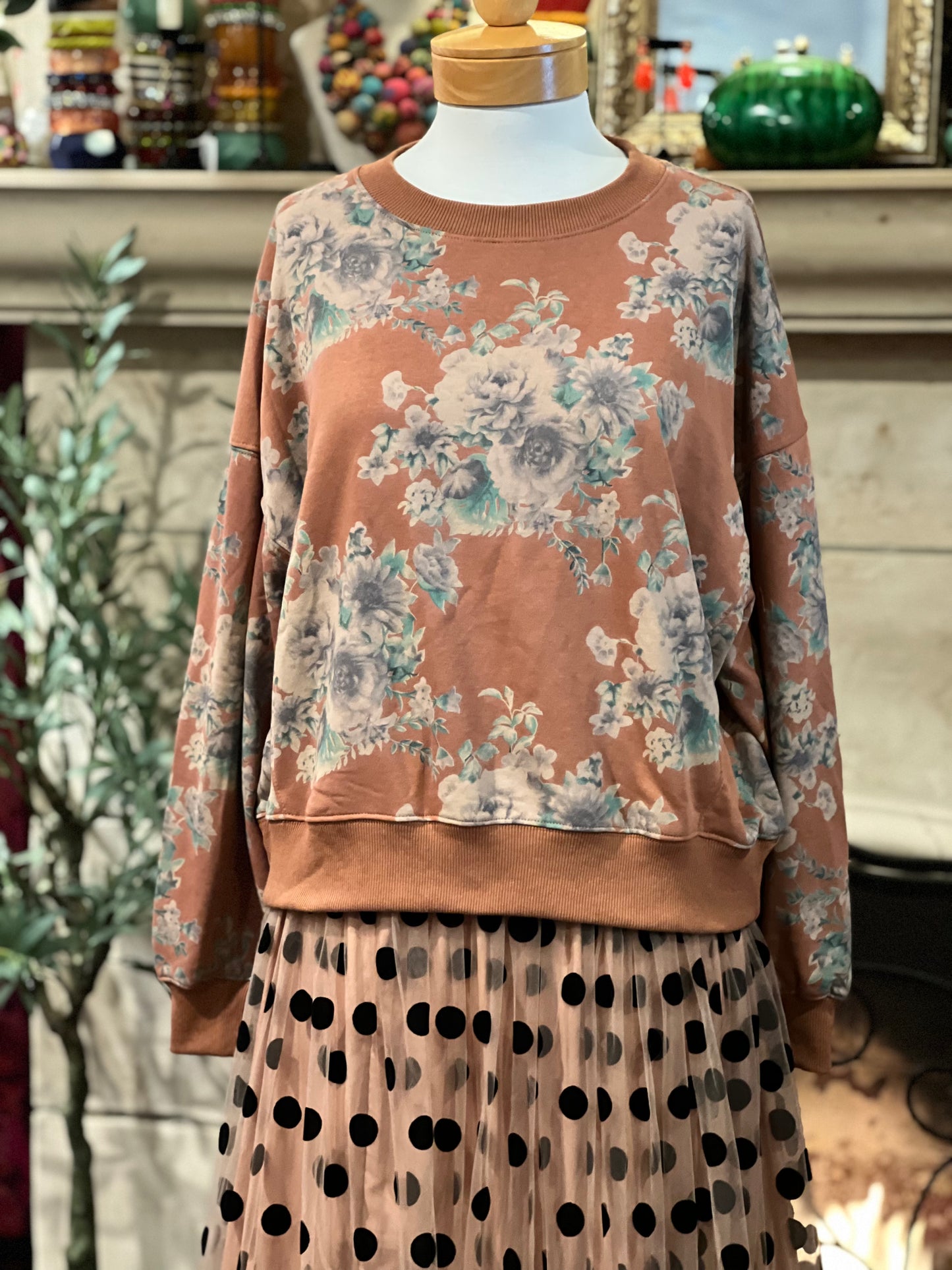 Terracotta Garden Sweatshirt