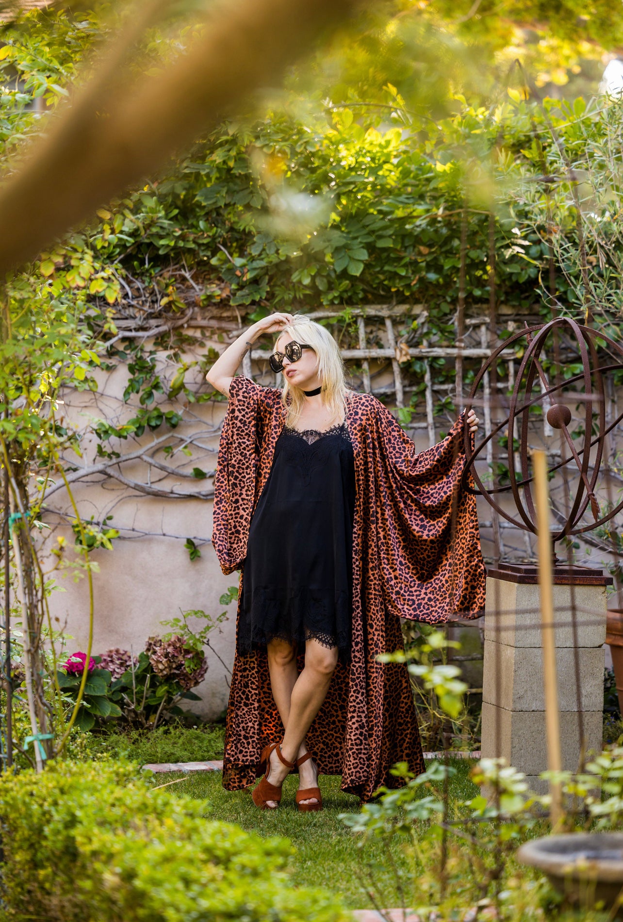 Ember Cat Kimono by Jennafer Grace