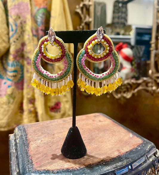 Gumdrop Chandelier Earrings