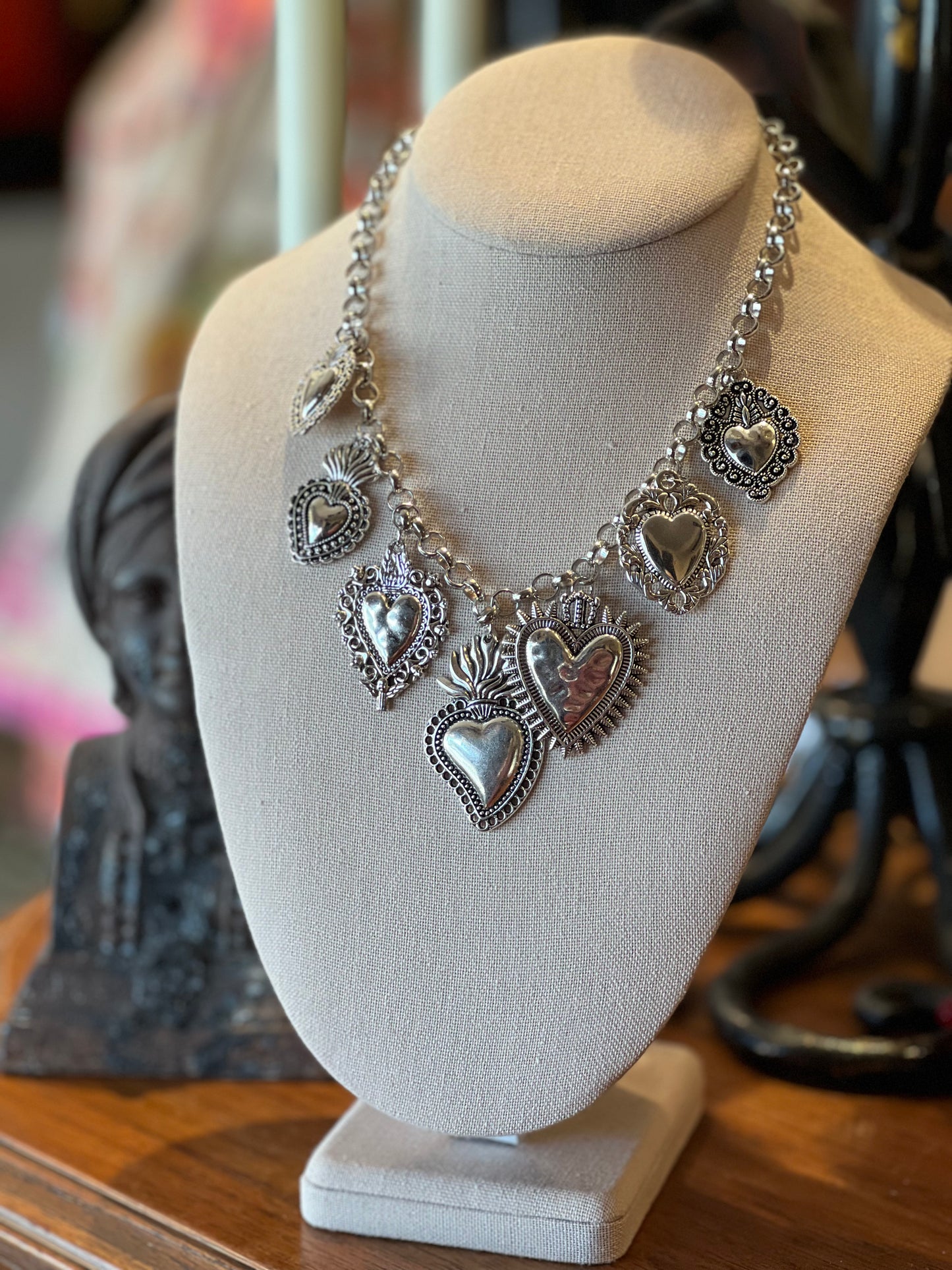Sweet Milagro Charm Necklace